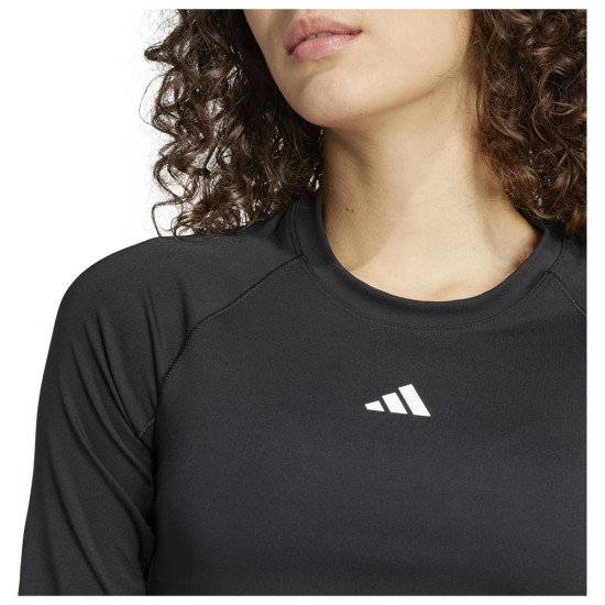 Adidas Γυναικεία μακρυμάνικη μπλούζα Hyperglam Long Sleeve Tee Adidas Γυναικεία μακρυμάνικη μπλούζα Hyperglam Long Sleeve Tee